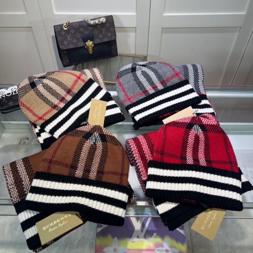 Burberry New Classic Versatile Hat Scarf Set
