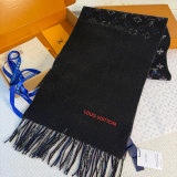Louis Vuitton New Classic Double sided Gradient Grid Pattern Cashmere Scarf Size: 35x 200 CM