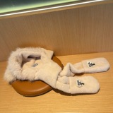 Prada Fashion Bear Ear Hat Scarf One Piece