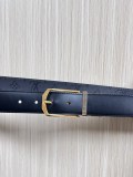 Louis Vuitton New Classic Versatile Leather Belt 35MM
