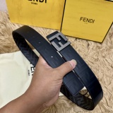 Fendi New Classic Versatile Double FF Double sided Available Belt 40MM