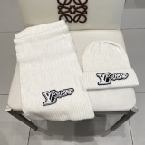 Louis Vuitton New Couple Classic Versatile Wool Hat Scarf Set