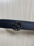 Gucci New Classic Interlocking Double G Double Sided Belt 40MM