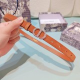 Gucci New Fashion Diamond Double Sided Head Leather Belt 20MM