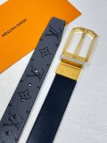 Louis Vuitton New Classic Versatile Leather Belt 35MM