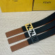 Fendi New Classic Double FF Double Sided Available Belt 40MM