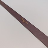 Gucci New Fashion Diamond Double Sided Head Leather Belt 20MM
