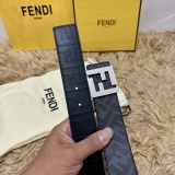 Fendi New Classic Versatile Double FF Double sided Available Belt 40MM