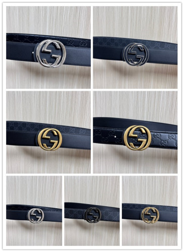 Gucci New Classic Interlocking Double G Double Sided Belt 40MM