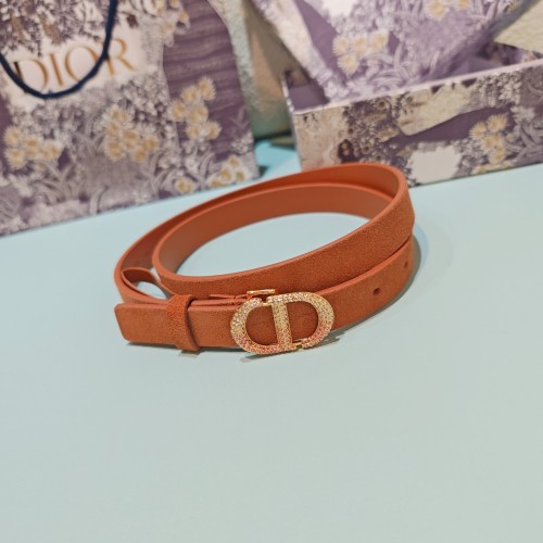 Gucci New Fashion Diamond Double Sided Head Leather Belt 20MM