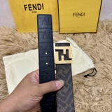 Fendi New Classic Versatile Double FF Double sided Available Belt 40MM