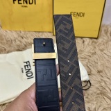 Fendi New Classic Versatile Double FF Double sided Available Belt 40MM
