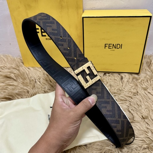 Fendi New Classic Versatile Double FF Double sided Available Belt 40MM