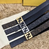 Fendi New Classic Versatile Double FF Double sided Available Belt 40MM