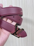 Louis Vuitton New Classic Versatile Double Sided Available Belt 30MM