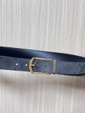 Louis Vuitton New Classic Versatile Leather Belt 35MM