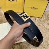 Fendi New Classic Versatile Double FF Double sided Available Belt 40MM