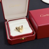 Cartier New Couple Classic Fashion Diamond Set Ring