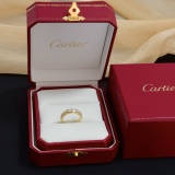 Cartier New Couple Classic Fashion Diamond Set Ring