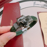 Cartier New Unisex Classic Fashion Leopard Scalp Bracelet