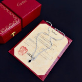 Cartier New Couple Classic Fashion Diamond Set Necklace