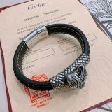 Cartier New Unisex Classic Fashion Leopard Scalp Bracelet