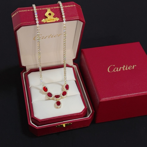 Cartier New Unisex Fashion Diamond Set Necklace