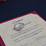 Cartier New Couple Classic Fashion Diamond Set Ring