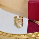 Cartier New Couple Classic Fashion Diamond Set Ring