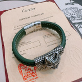 Cartier New Unisex Classic Fashion Leopard Scalp Bracelet