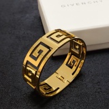Givenchy Fashion Versatile Wide Edition Hollow Carving Bracelet