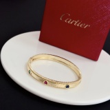 Cartier New Unisex Classic Fashion Color Diamond Bracelet
