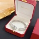 Cartier New Couple Fashion Diamond Inlaid Snakehead Bracelet