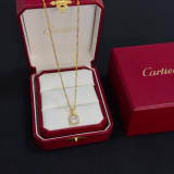 Cartier New Couple Classic Fashion Diamond Set Necklace
