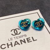 Chanel New Fashion Versatile Letter Double C Love Earrings