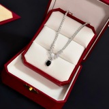 Cartier New Couple Classic Fashion Diamond Set Necklace