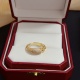 Cartier New Couple Classic Fashion Diamond Set Ring