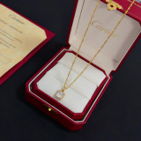 Cartier New Couple Classic Fashion Diamond Set Necklace