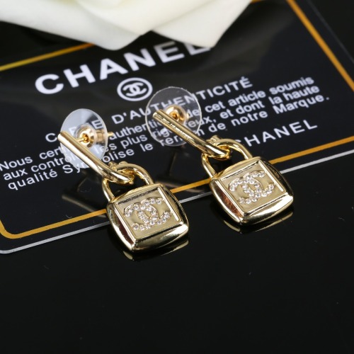 Chanel New Fashion Lock Earrings