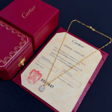 Cartier New Couple Classic Fashion Diamond Set Necklace