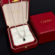 Cartier New Couple Classic Fashion Diamond Set Necklace