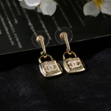 Chanel New Fashion Lock Earrings