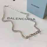 Balenciaga Classic Retro Logo Necklace