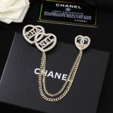 Chanel Fashion Versatile Love Double C Brooch
