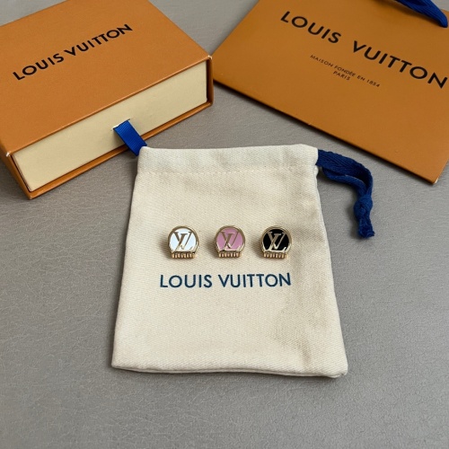 Louis Vuitton Women Fashion Logo Mini Hair Clip Three Pieces