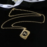Chanel New Fashion Logo Lion Necklace