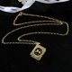 Chanel New Fashion Logo Lion Necklace