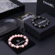 Chanel Fashion Vintage Camellia Logo Agate Bracelet