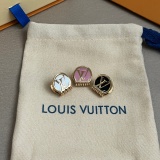 Louis Vuitton Women Fashion Logo Mini Hair Clip Three Pieces