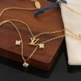 Louis Vuitton Classic Versatile Letter Necklace